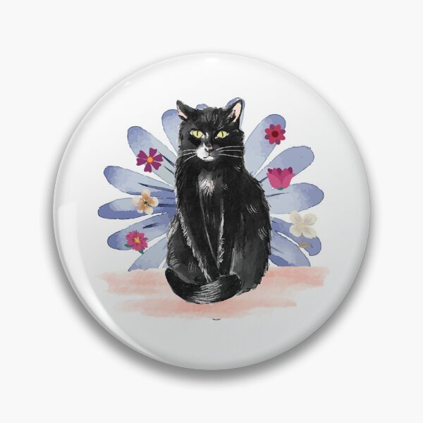 Item preview, Serious  Cat Lover a design with flower for your cat  designed and sold by NAMTO.