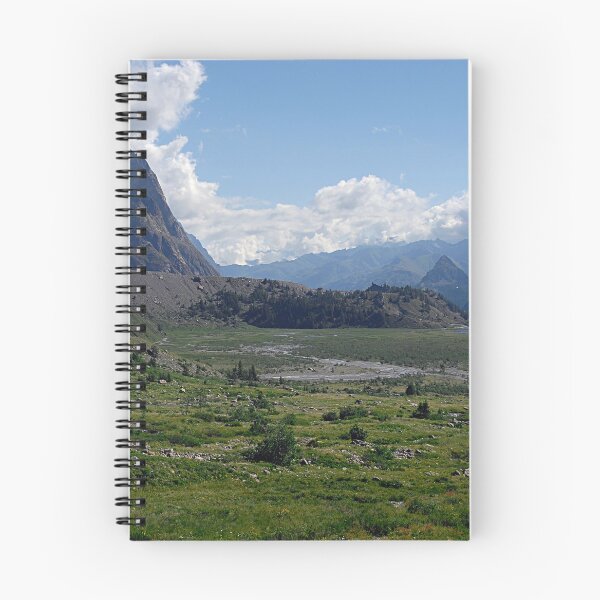 Item preview, Alpine Valley Meadow Alps Mountains Landscape designed and sold by Anna Lemos.