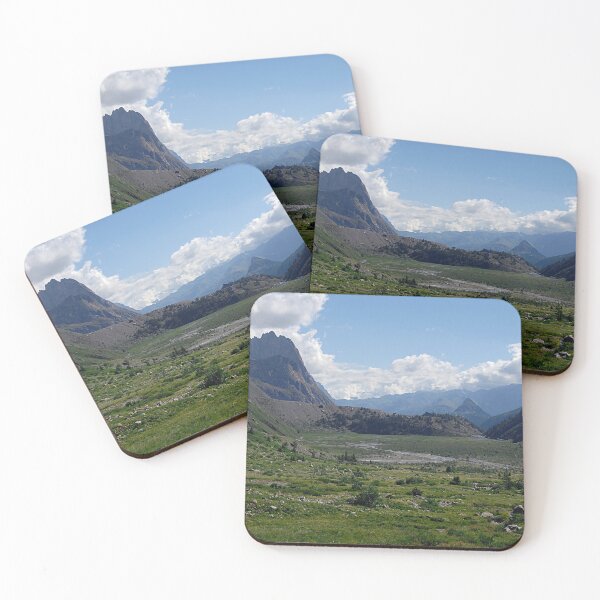 Item preview, Alpine Valley Meadow Alps Mountains Landscape designed and sold by Anna Lemos.
