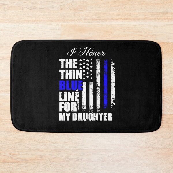 Item preview, Thin Blue Line Police ‎Law Enforcement USA Flag Honor Daughter Back The Blue designed and sold by NomYen ..