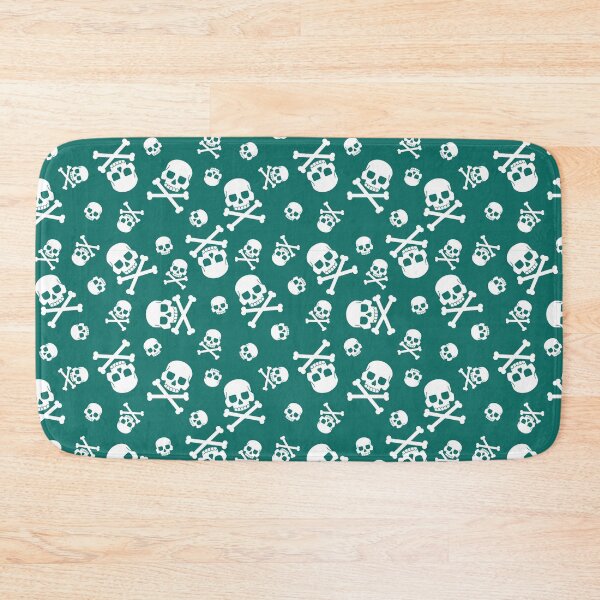Item preview, Bandana Skull and Crossbones (GREEN version) designed and sold by graphicmeyou.