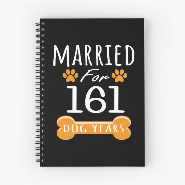 Item preview, 23rd Anniversary Funny Married For 161 Dog Years Marriage product designed and sold by Grabitees.