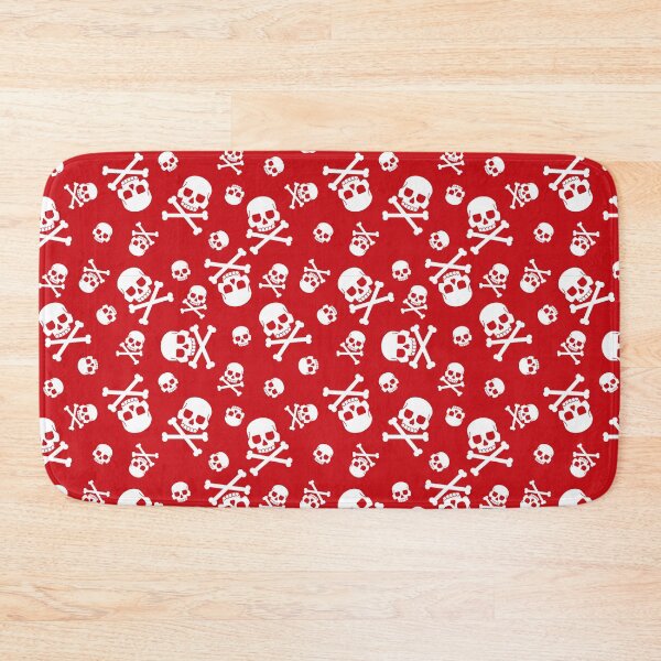 Item preview, Bandana Skull and Crossbones (RED version) designed and sold by graphicmeyou.