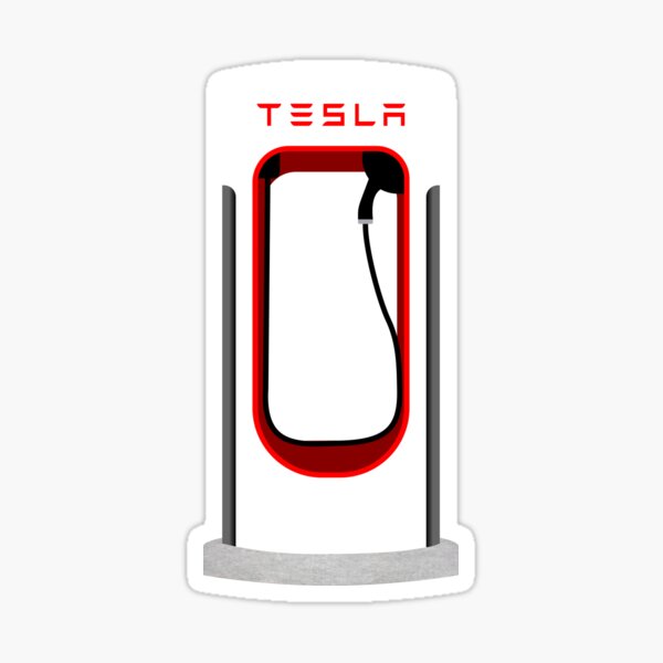 Tesla Supercharger Sticker