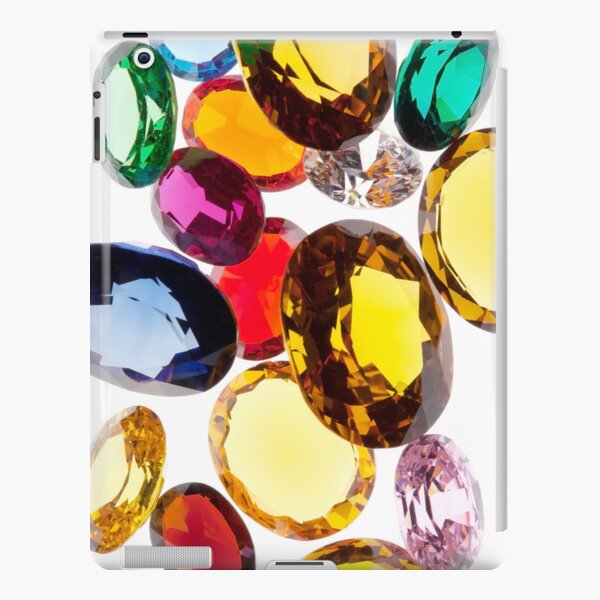 colorful gems iPad Snap Case