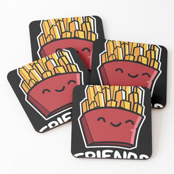 Item preview, French Fries Potato Best Friend Friendship design designed and sold by Lisbob.