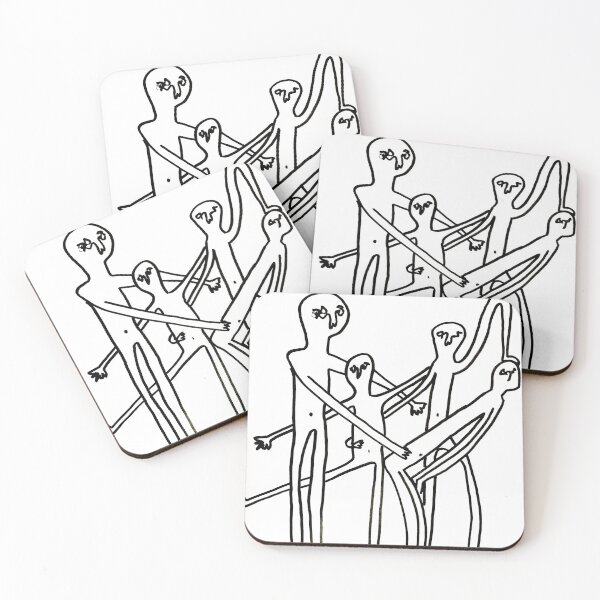 Item preview, 4 dancing buddy's  designed and sold by H Bridge.