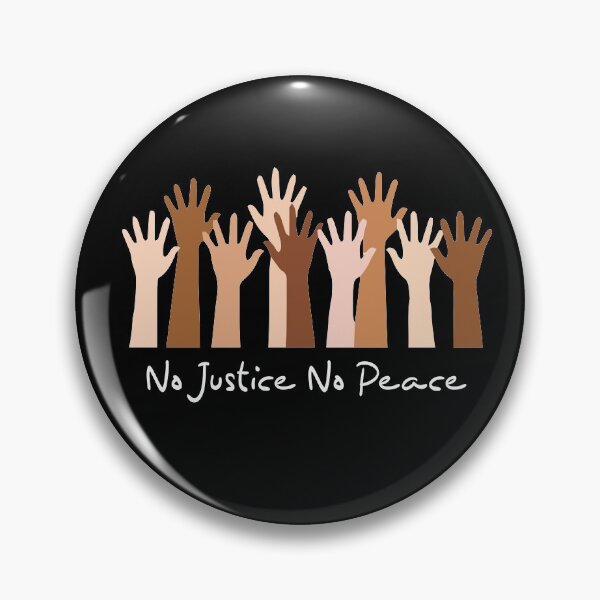 Item preview, no Justice no Peace designed and sold by Skeptikon.