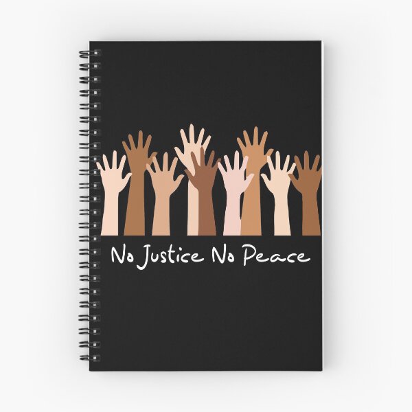 Item preview, no Justice no Peace designed and sold by Skeptikon.