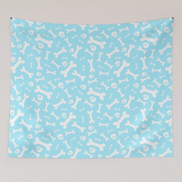 Item preview, Bandana Skull and Crossbones (BLUE BABY version) designed and sold by graphicmeyou.