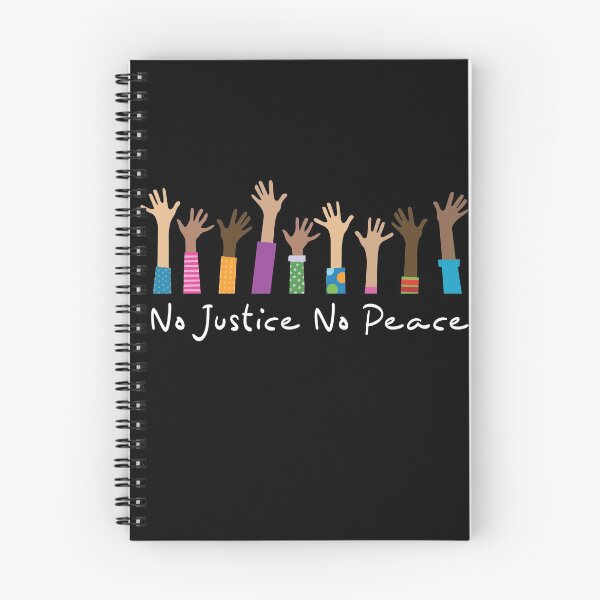 Item preview, no Justice no Peace designed and sold by Skeptikon.