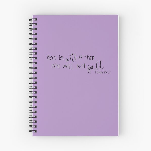Item preview, God is Within Her, She Will Not Fall | Psalm 46:5 | Bible | Scripture designed and sold by GardenSwingArt.