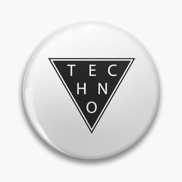 Item preview, Techno Minimal Triangle designed and sold by Chillaxo.