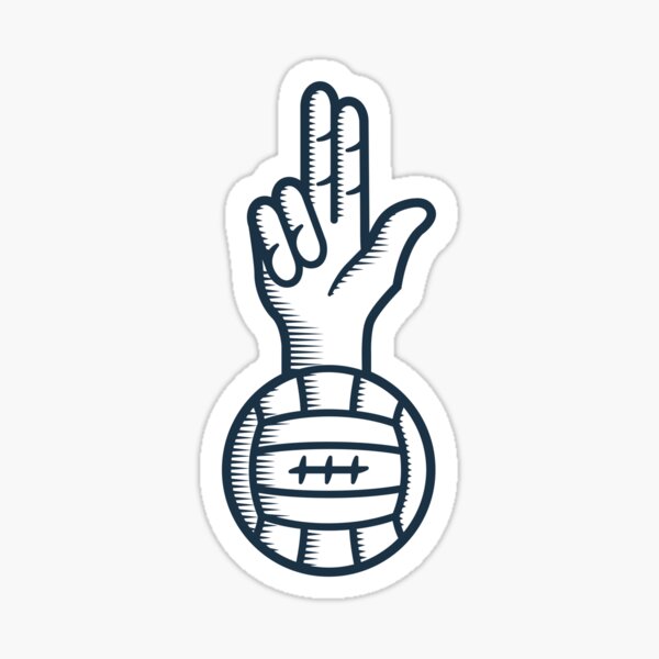 Kilmarnock Ball & Hand Logo Sticker