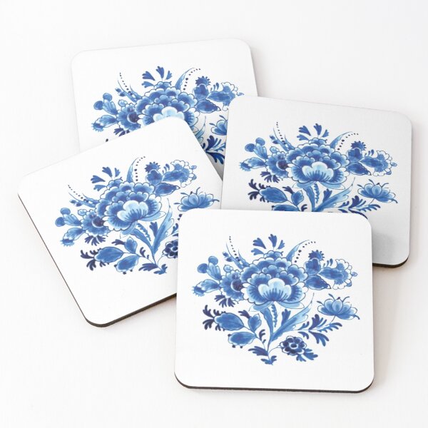 Item preview, Delft Blue Floral designed and sold by Felix Felicis.