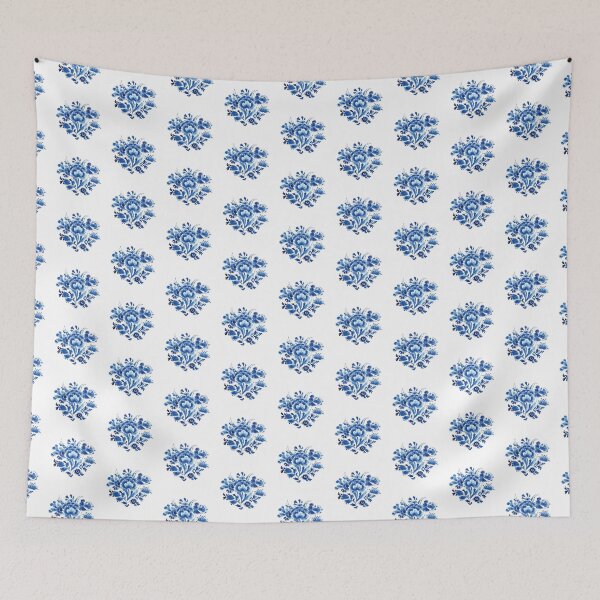 Item preview, Delft Blue Floral designed and sold by Felix Felicis.