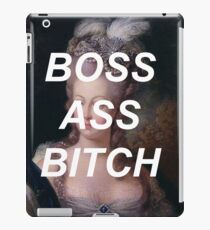 marie antoinette- boss ass bitch iPad Case/Skin