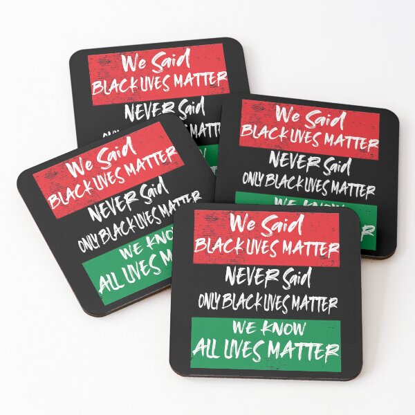 Item preview, We Said Black Lives Matter Pan African Colors Protest designed and sold by funnytshirtemp.