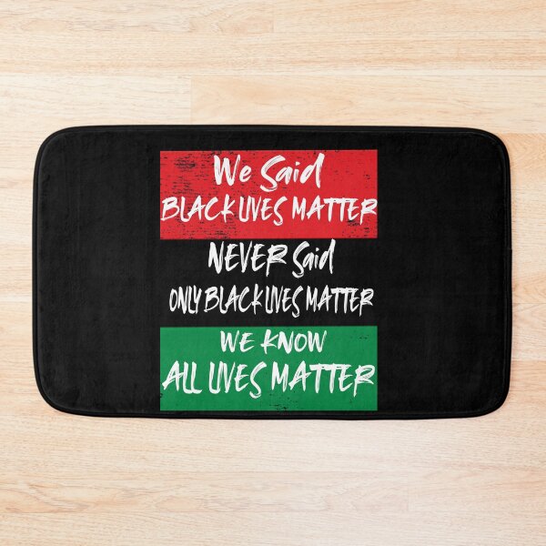 Item preview, We Said Black Lives Matter Pan African Colors Protest designed and sold by funnytshirtemp.