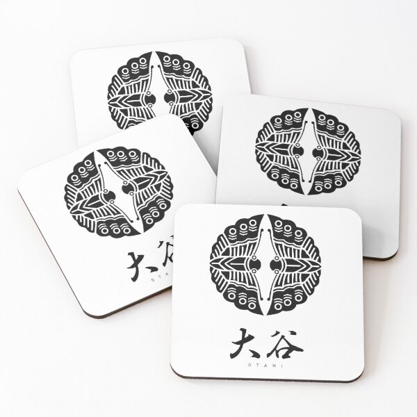 Item preview, Otani Clan Family Crest Kamon - Black Title Version designed and sold by reyners.
