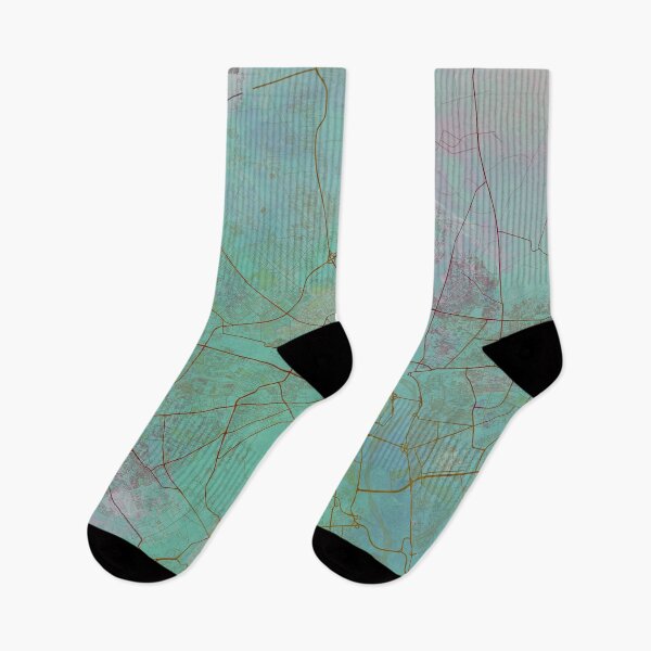 Item preview, Delhi India Callejero Arte Acuarela Planeta Verde designed and sold by IvonDesign.
