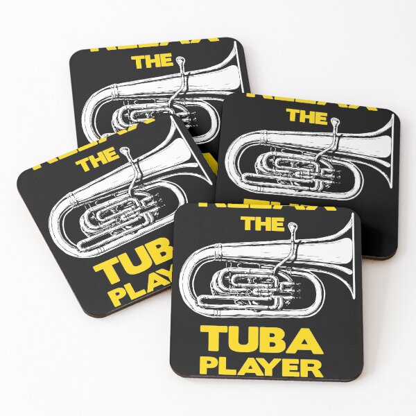 Item preview, Fun Brass Band Marching Band design, Relax The Tuba is Here designed and sold by Lisbob.