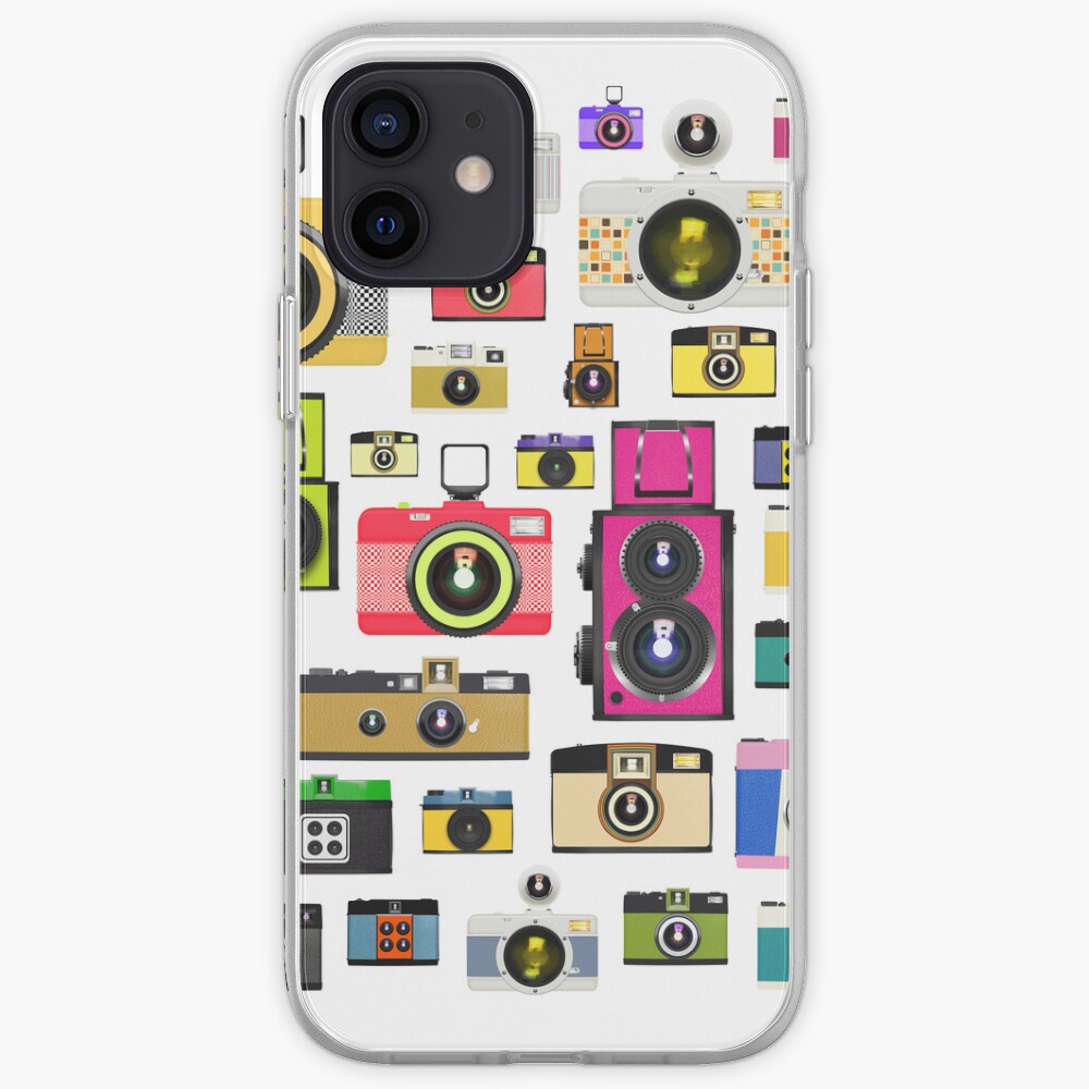 "vintage camera pattern" iPhone Case & Cover by naphotos Redbubble