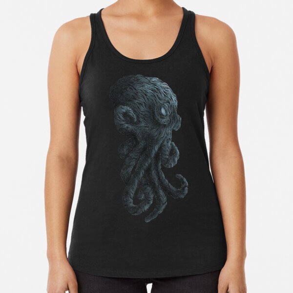 Cthulhu Draw Racerback Tank Top