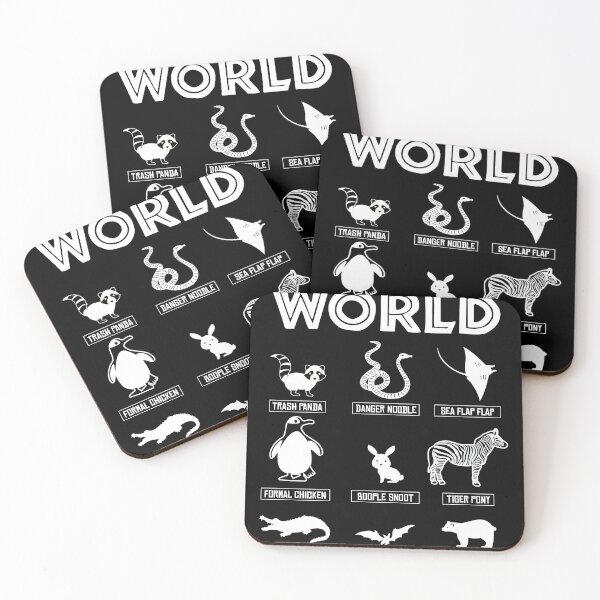 Item preview, Animals Of The World product, Funny Animal Tee designed and sold by Lisbob.