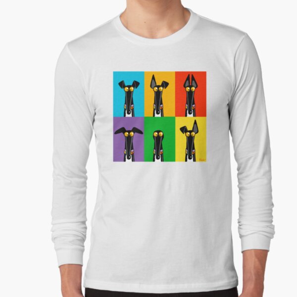 Greyhound Semaphore Long Sleeve T-Shirt