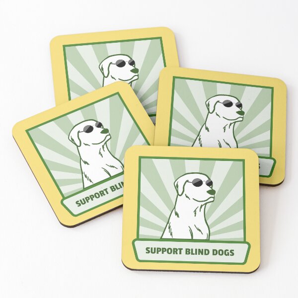 Item preview, Support Blind Dogs designed and sold by HappySchnapper.