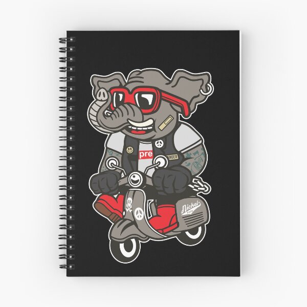 Item preview, Elephant Scootering Tricks designed and sold by Nickelparis.