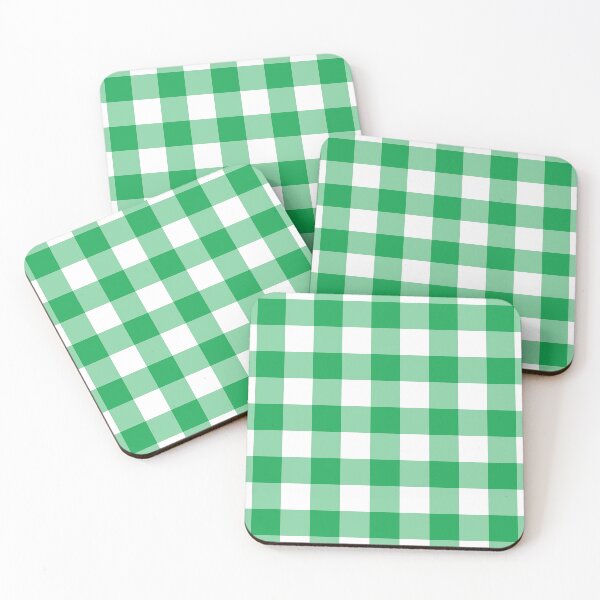 Item preview, Green Gingham Pattern  designed and sold by Cool Fun  Awesome Time.