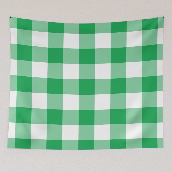Item preview, Green Gingham Pattern  designed and sold by Cool Fun  Awesome Time.