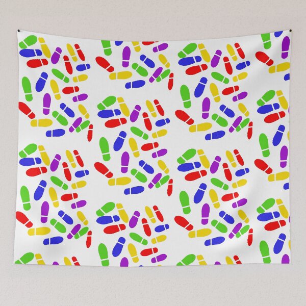 Item preview, Colorful Footprints Art Design designed and sold by GetItGiftIt.
