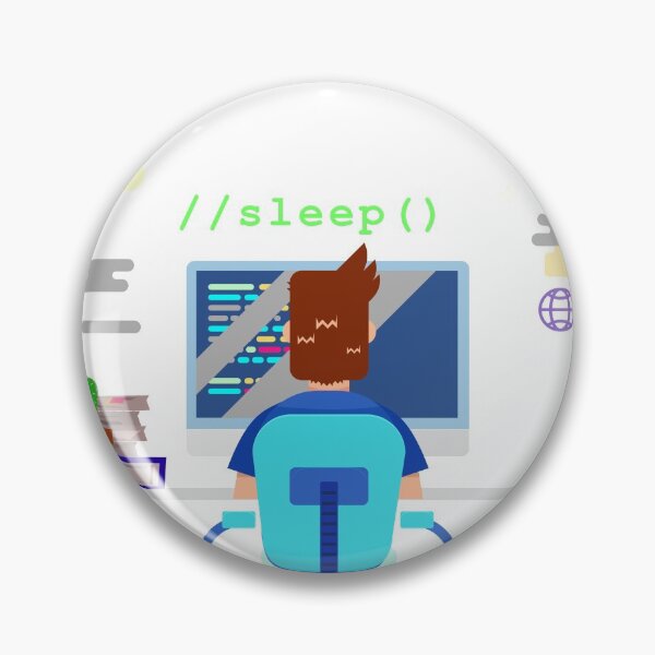 Item preview, Eat Sleep Code Computer Science Programming graphic designed and sold by Lisbob.