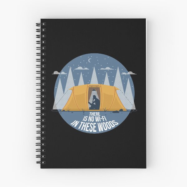 Item preview, There Is No Wifi In These Woods Funny Camping product designed and sold by jakehughes2015.