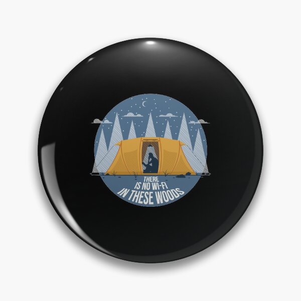 Item preview, There Is No Wifi In These Woods Funny Camping product designed and sold by jakehughes2015.