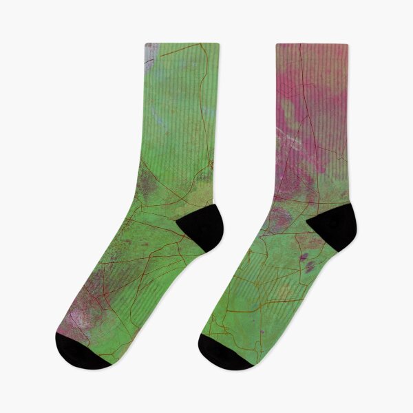 Item preview, Delhi India Callejero Arte Acuarela Planeta Verde designed and sold by IvonDesign.