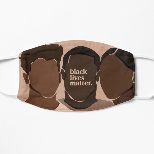 black lives matter Flat Mask