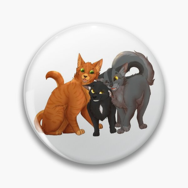 Ravenpaw, Firepaw & Greypaw (Warrior Cats) Sticker by MoonDaneka