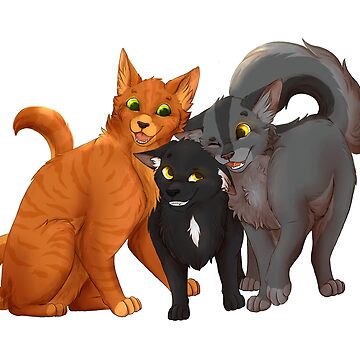 Warrior Cats Ravenpaw Sticker for Sale by Keef-Korner