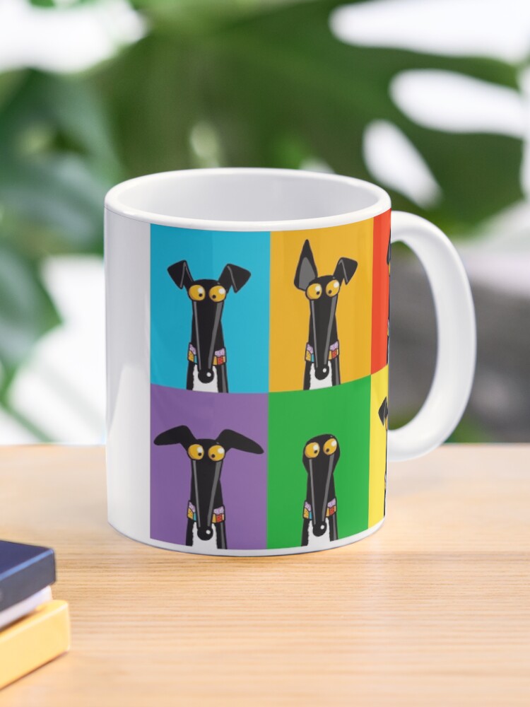 greyhound mug