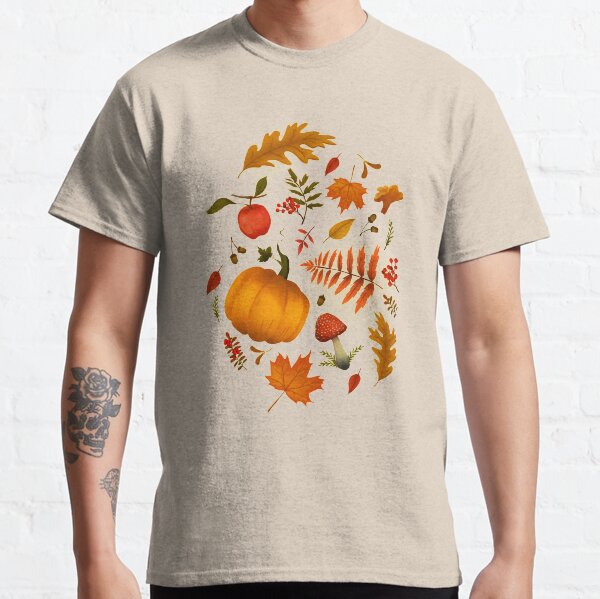 Nordic Autumn Walk in Nature Classic T-Shirt