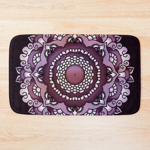 Item preview, Flower Mandala 20 Sepia Reds designed and sold by serenaking.