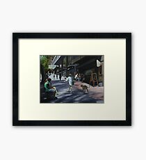 Village Heart Framed Print