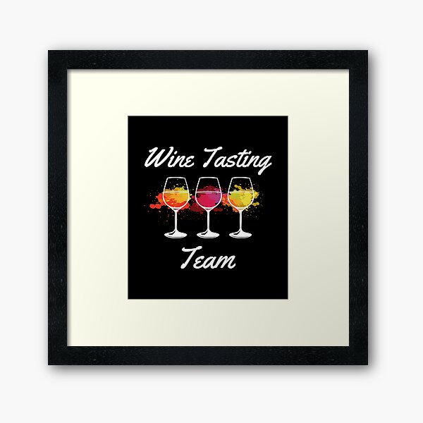 Item preview, Wine Tasting Team Winery Alcohol Lover Gift designed and sold by haselshirt.