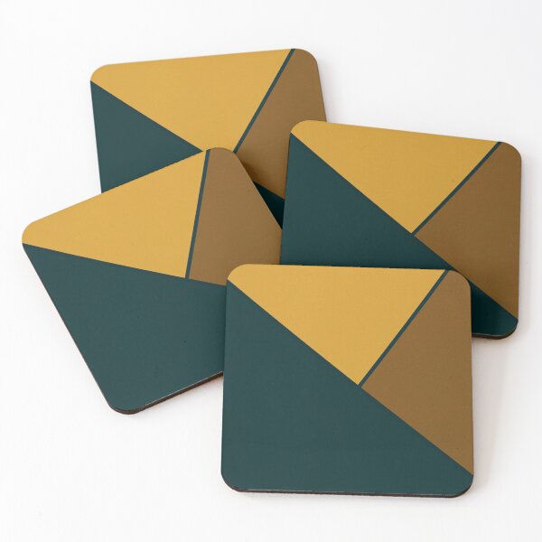 Item preview, Mustard Green and Teal designed and sold by KA DESIGNS.