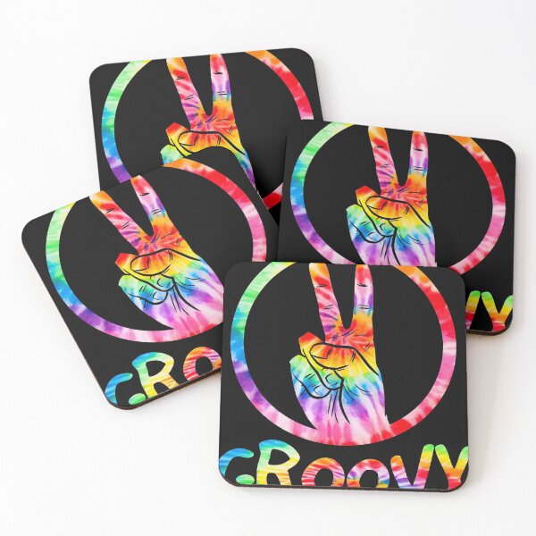 Item preview, Groovy 70's Tie Dye print, Vintage 70s Tee, Retro 70's product designed and sold by Lisbob.