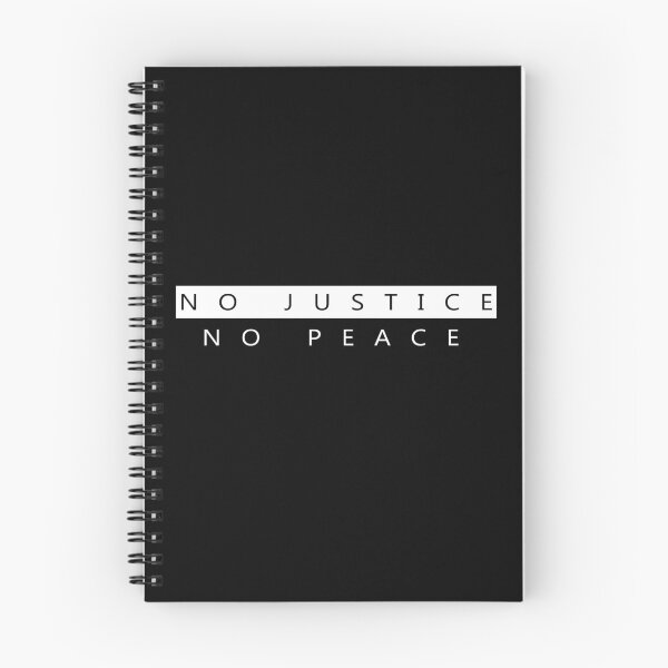 Item preview, no Justice no Peace designed and sold by Skeptikon.